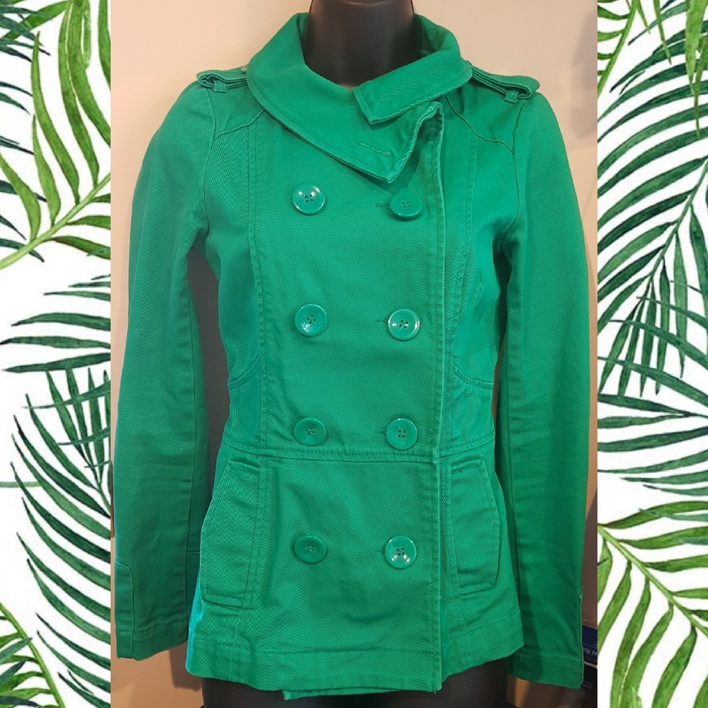 H&M kelly green  jacket